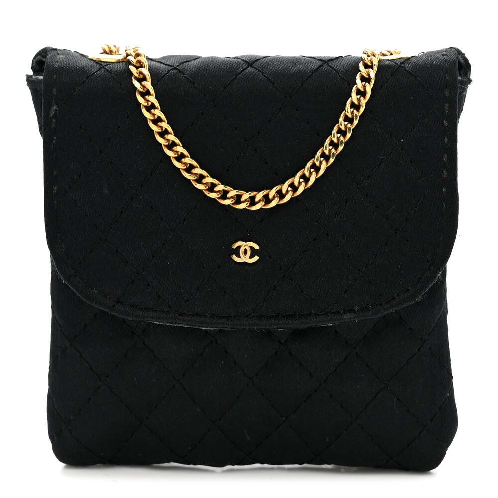 Chanel Jersey Quilted Micro Flap Bag #258353C55B